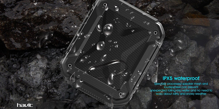 VMIDirect Bluetooth Speaker designed with IPX5 waterproof technology for outdoor use