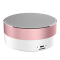 VMIDirect Bluetooth Speaker in sleek round design with a pink and white finish