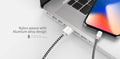 VMIDirect Braided Lightning Cable with Nylon Weave and Aluminum Alloy Design for Durability