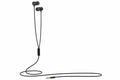 VMIDirect In-Ear Earphone with Inline Controls and Durable Cable for Quality Sound