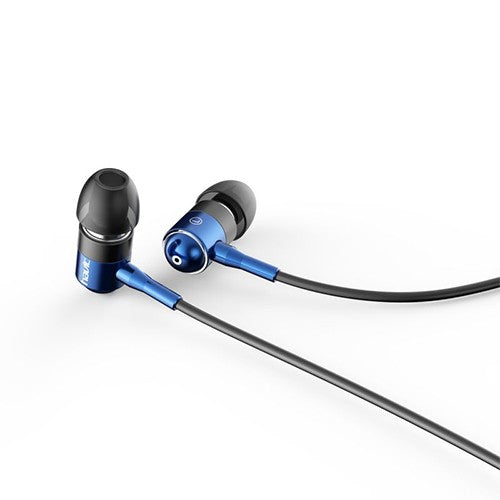 VMIDirect In-Ear Earphone in blue with a sleek design and tangle-free cable for clear audio