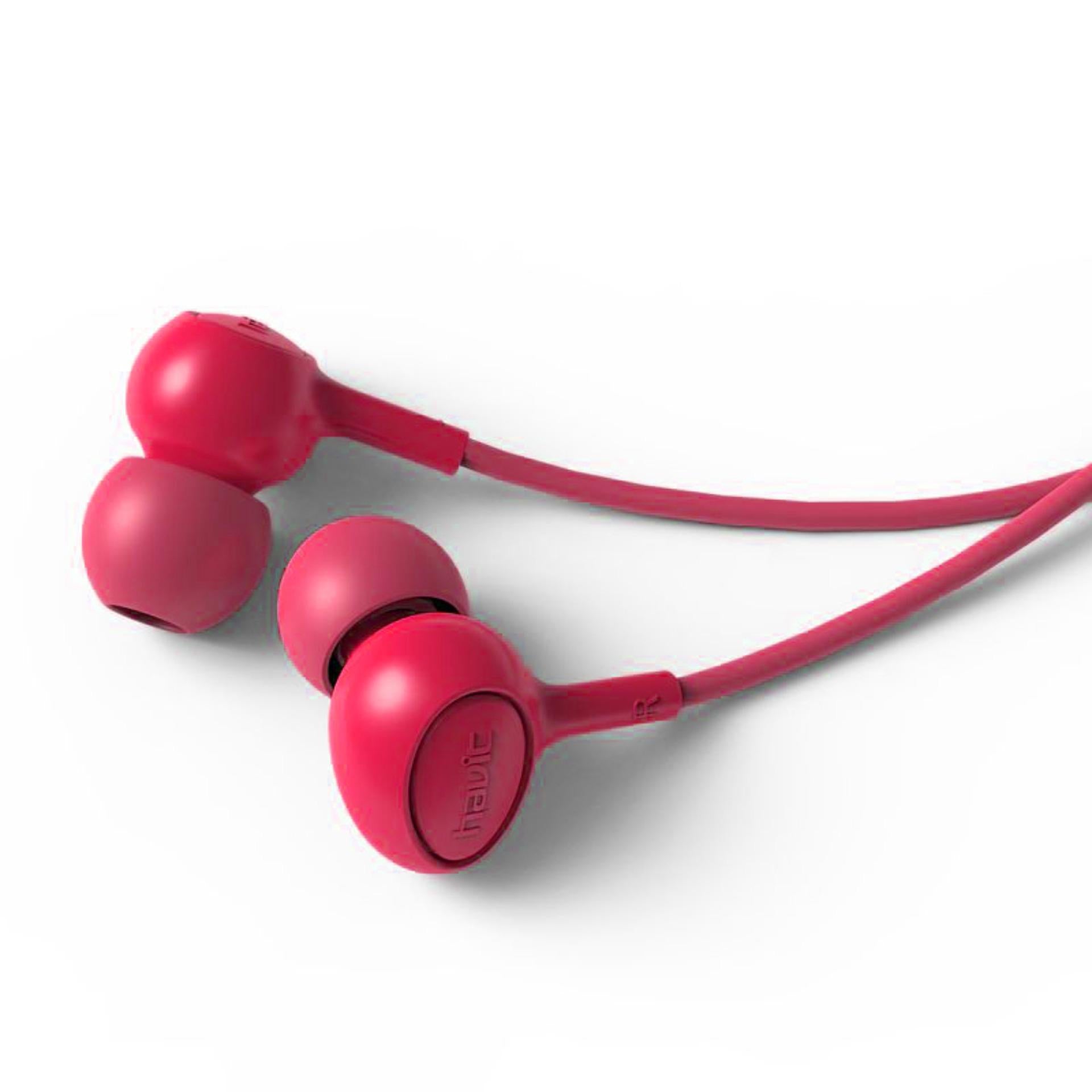 VMIDirect In-Ear Earphone in vibrant pink color with comfortable fit for music lovers