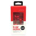 Havit In-Ear Earphone in red packaging with compatibility for 3.5mm devices and microphone feature