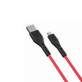 VMIDirect Lightning Cable in red and black for fast data transfer and charging