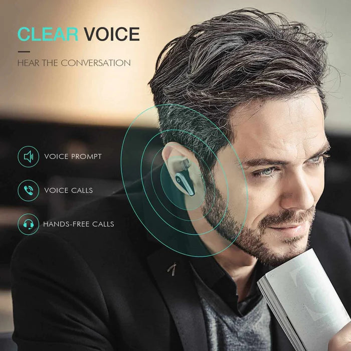 VMIDirect Mono Bluetooth Earpiece for clear voice and hands-free calls with sleek design