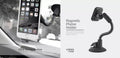 VMIDirect Magnetic Phone Holder with ultra-strong suction and flexible arm for secure phone mounting