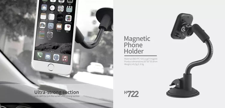 VMIDirect Magnetic Phone Holder with ultra-strong suction and flexible arm for secure phone mounting