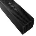 VMIDirect Portable Bluetooth Speaker in black with sleek design and easy-to-use control buttons
