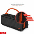 Shockproof Wireless Speaker with Multiple Connection Options including Bluetooth, Aux, and TF Card
