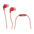 Havit Wired Earphones in Red with Comfortable Ear Tips and In-Line Microphone