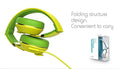VMIDirect Wired Headphones with folding design for easy portability and convenience