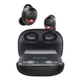 VMIDirect Wireless Earbuds in black with charging case for convenient listening on the go