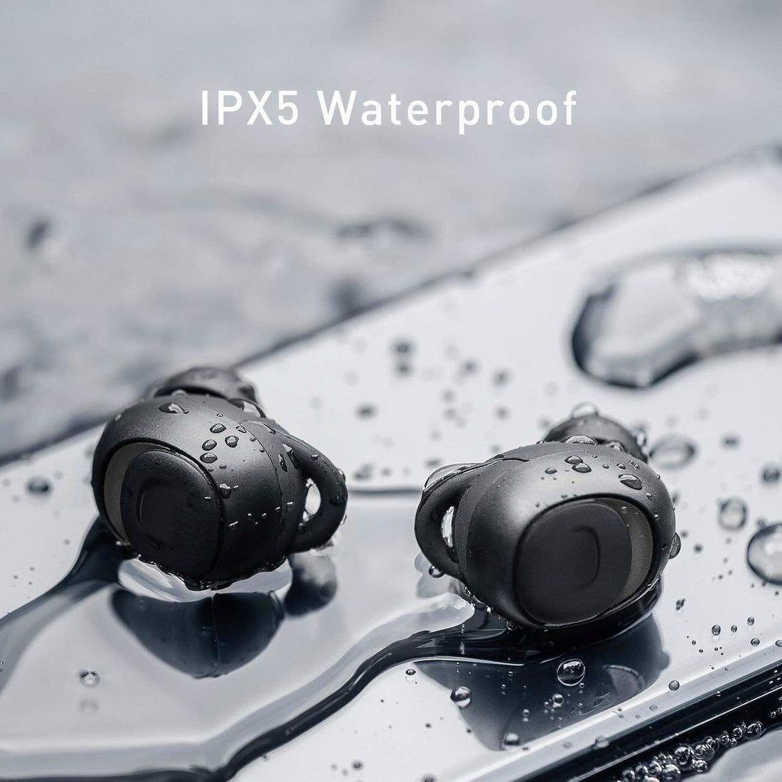 VMIDirect Wireless Earbuds in charging case with ergonomic design and touch controls