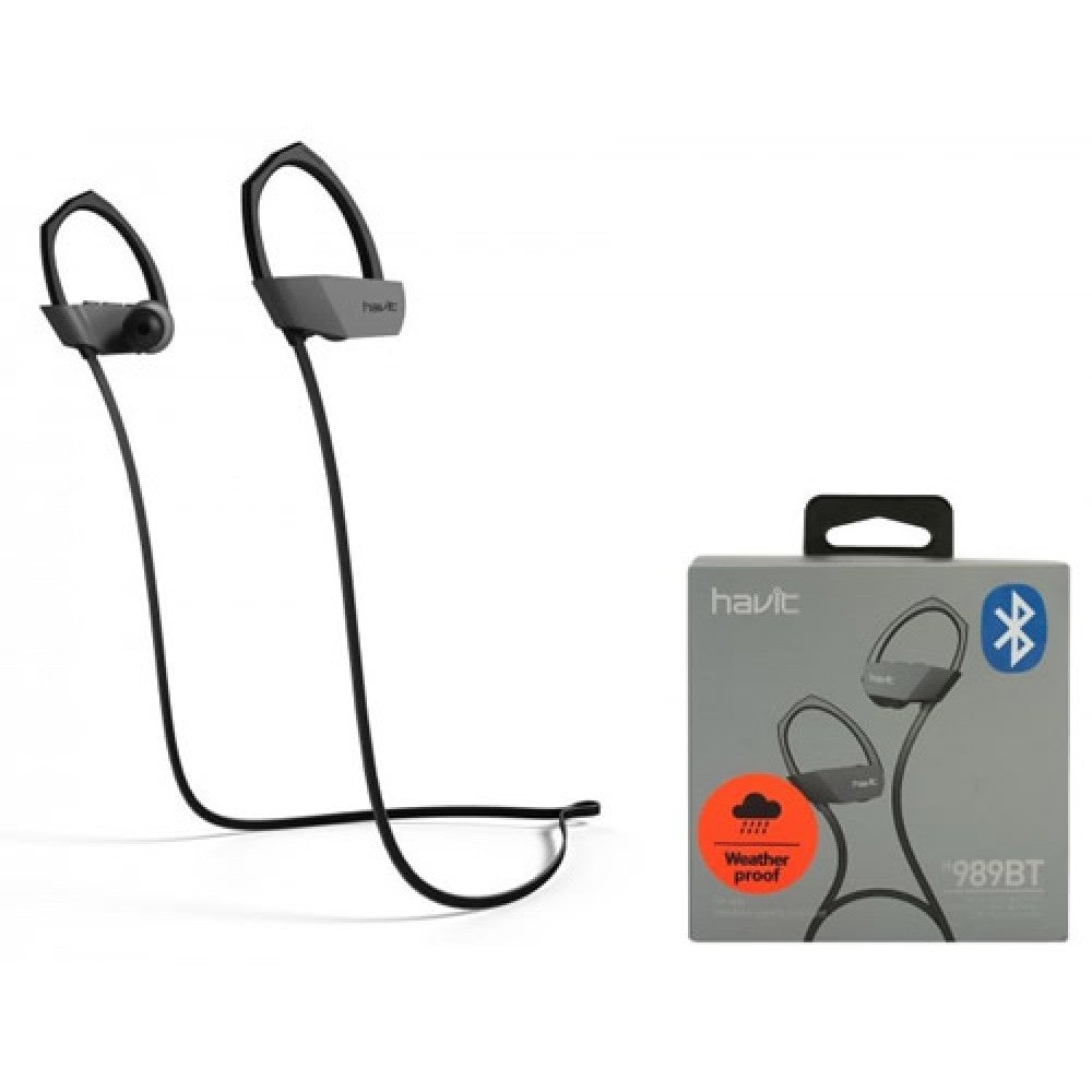 Havit 989BT Wireless Earphone with Waterproof Design and Comfortable Fit for Active Use