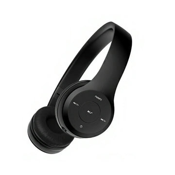 VMIDirect Wireless Headphones in black with sleek design and intuitive controls