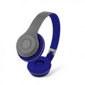 VMIDirect Wireless Headphones in Blue with Built-in Controls for Easy Music Playback