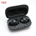 Havit Wireless Headphones in charging case with compact design for easy portability