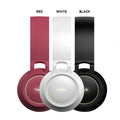 VMIDirect Wireless Headphones available in red, white, and black for stylish listening experiences