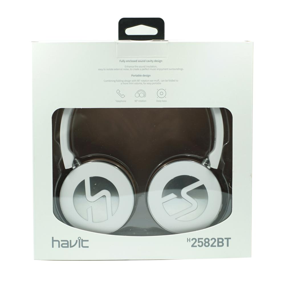 VMIDirect Havit H2582BT Wireless Headphones with Enclosed Sound Design for Portable Listening