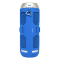 Blue Portable Wireless Speaker with Durable Design and Integrated Carrying Handle