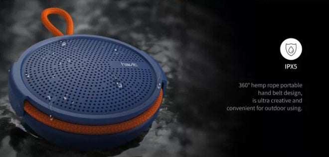 VMIDirect Wireless Speaker with 360 degree hemp rope design, waterproof for outdoor use