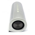 VMIDirect Wireless Speaker in sleek silver design with control buttons on top for easy use