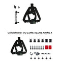 VMIDirect Insta360 Bike Bundle Kit with versatile mounts and adjustable straps for Go 2, One X2, One R, and One X