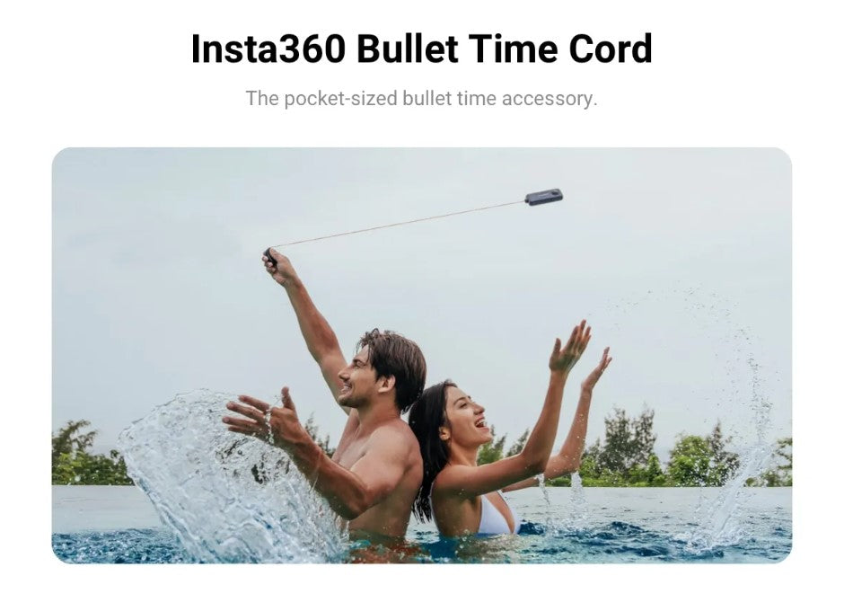 Insta360 Bullet Time Cord for Camera Accessories with Easy Attachment for Dynamic Filmmaking