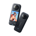 Insta360 Waterproof Action Camera with Dual Lens for Vibrant Underwater Photography