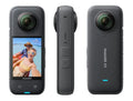 Insta360 X3 Waterproof Action Camera with Dual-Lens and Front Display for Adventure Filmmaking