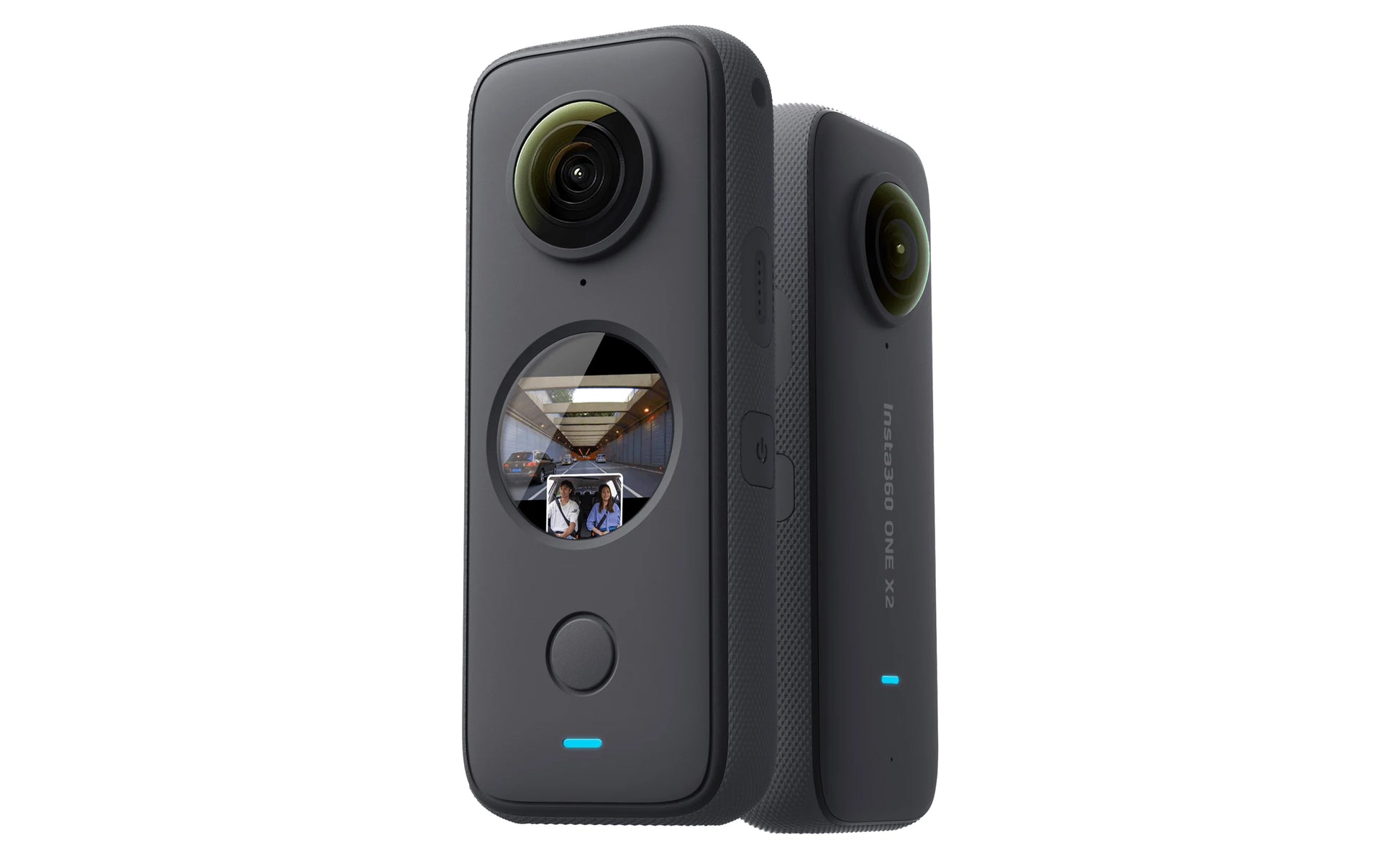 VMIDirect Waterproof Motovlogging Steady Cam with Dual Lenses for High-Quality Action Footage