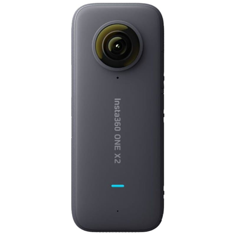 Insta360 ONE X2 Action Camera in Gray, ideal as a Waterproof Motovlogging Steady Cam