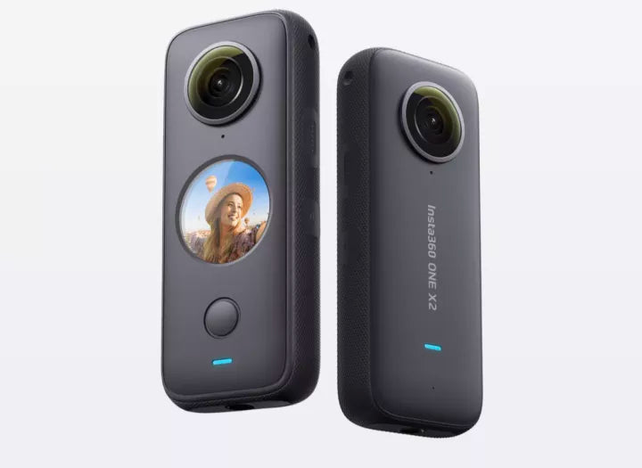 VMIDirect Waterproof Motovlogging Steady Cam with Dual Lenses for High-Quality Adventure Footage