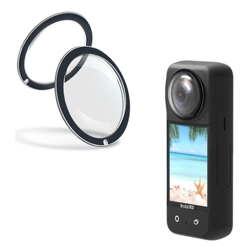 VMIDirect X3 Sticky Lens Guards for Insta360 Cameras, ideal for protection and clarity