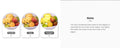 Rechargeable LED Headlamp illuminating fruits in bowls under different lighting conditions