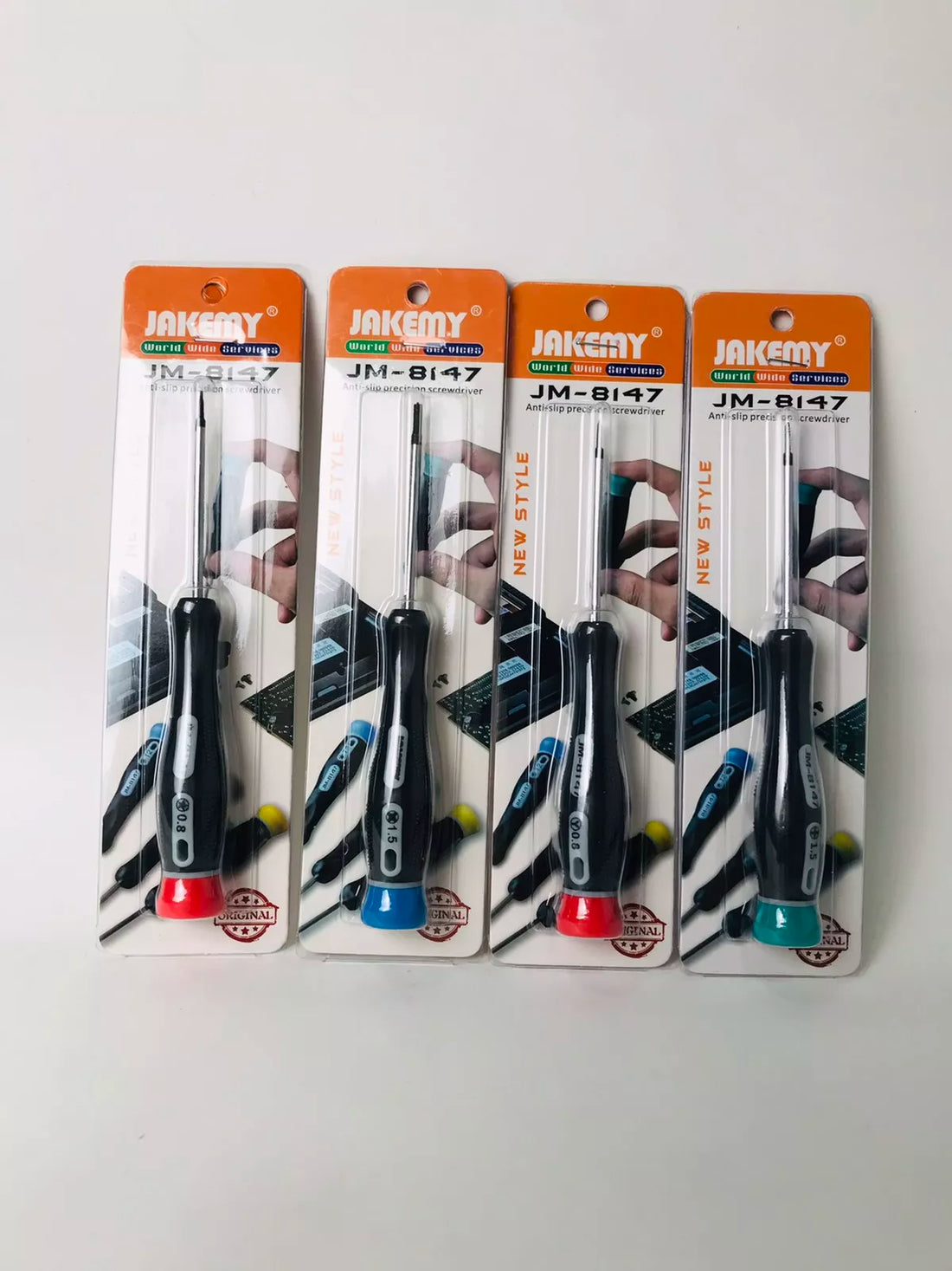 Anti-Slip Professional Screwdriver Set with Different Sizes for Precision Work