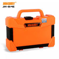JAKEMY JM-8146 toolkit in bright orange case designed for convenient tool organization and portability