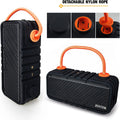 VMIDirect Shockproof Wireless Speaker with Detachable Nylon Rope for Outdoor Use