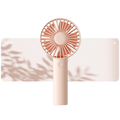 FA21 Portable Handheld Fan in Pink with Ergonomic Design for On-the-Go Cooling