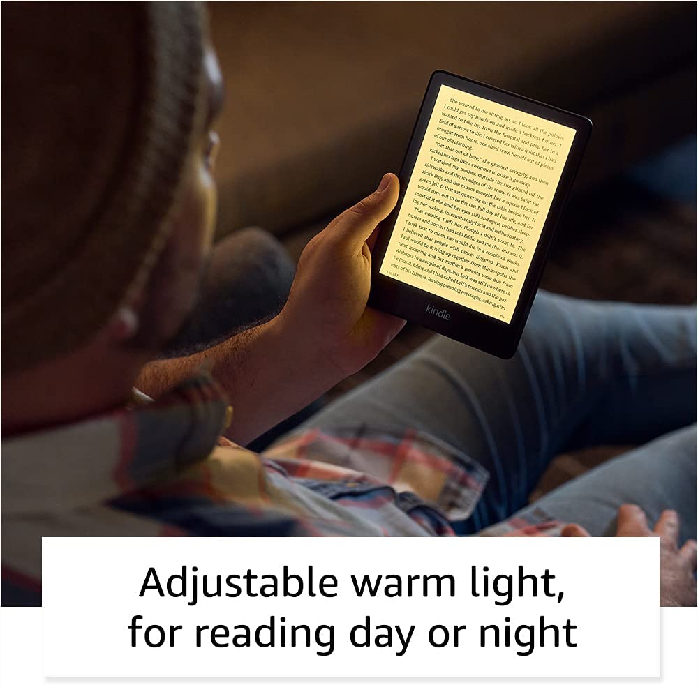 VMIDirect Waterproof E-Reader with sleek black design and clear display for reading in any environment