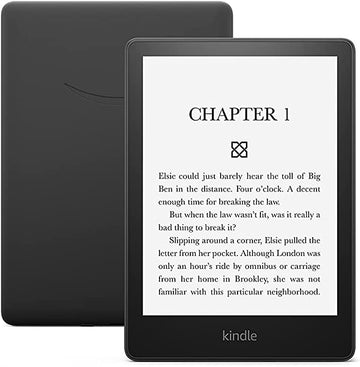 VMIDirect Waterproof E-Reader with sleek black design and clear display for reading in any environment