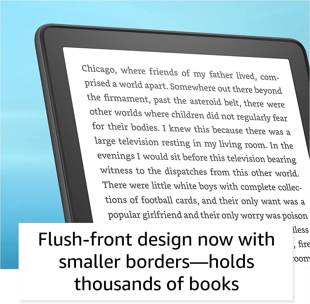 VMIDirect Waterproof E-Reader featuring a flush-front design and small borders for easy reading