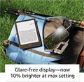 VMIDirect Waterproof E-Reader on a blue backpack with glare-free display technology