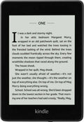 VMIDirect WiFi Touchscreen eBook Reader displaying a text page with a dark and stormy night theme