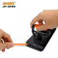 LCD Screen Suction Cup Opener tool set in use with orange lever on a smartphone for easy screen repair