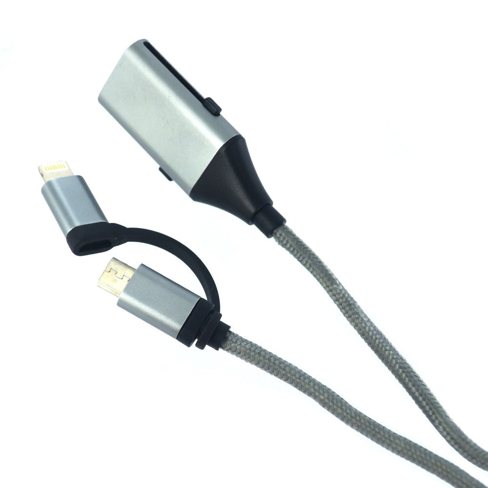 VMIDirect Lightning Cable with durable braided design fast charging and data transfer