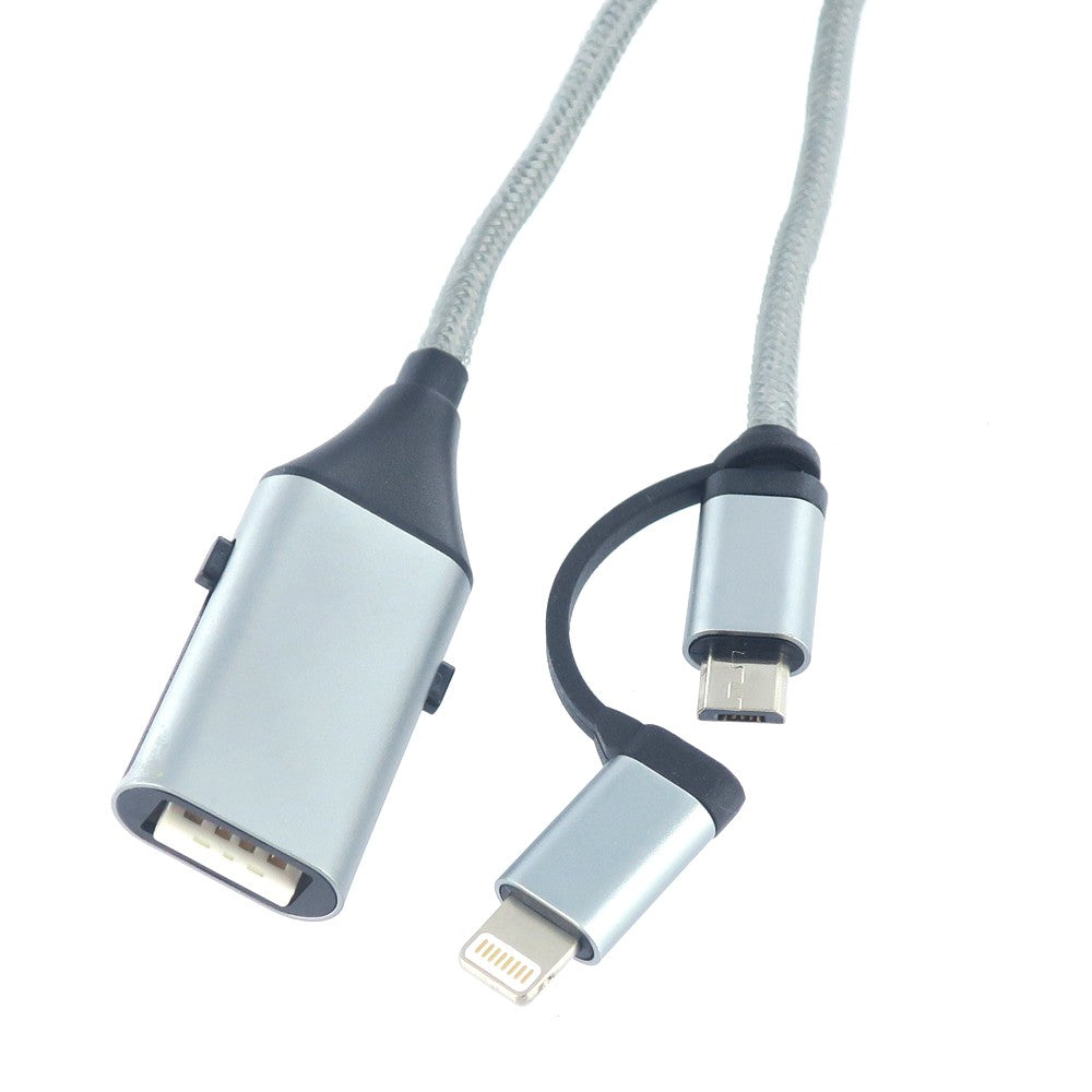 VMIDirect Lightning Cable with durable braided design fast charging and data transfer