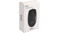 Logitech B100 Wired Mouse in Black with USB Connection for Desktop Computer Mice USB