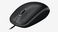 VMIDirect Wired Black Desktop Computer Mice USB with Ergonomic Design for Comfortable Use