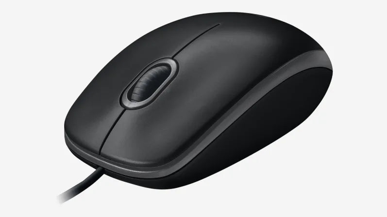 VMIDirect Wired Black Desktop Computer Mice USB with Ergonomic Design for Comfortable Use